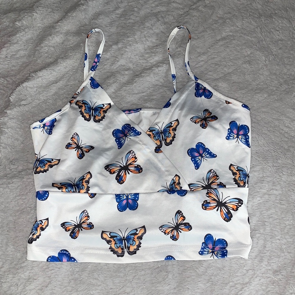 Butterfly Crop Top